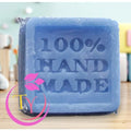 100% hand made soap (square)